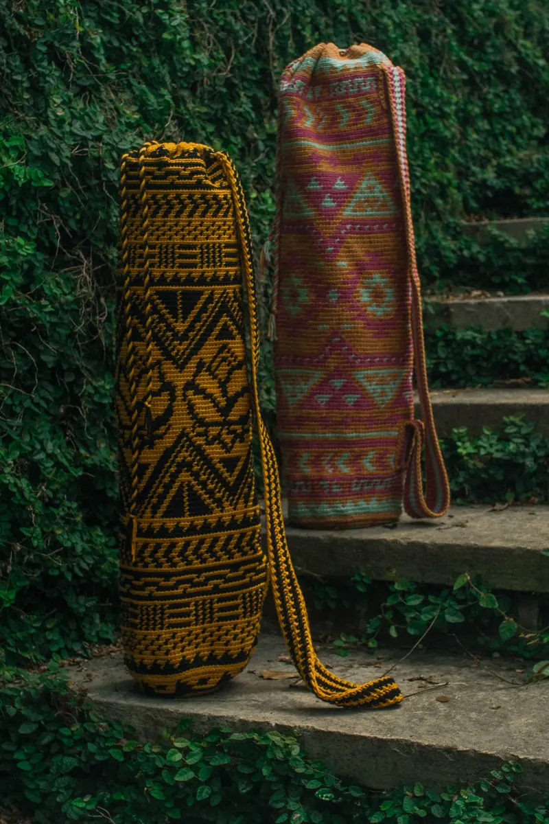 Crochet Kit - Frannamaste Yoga Mat Bag 1