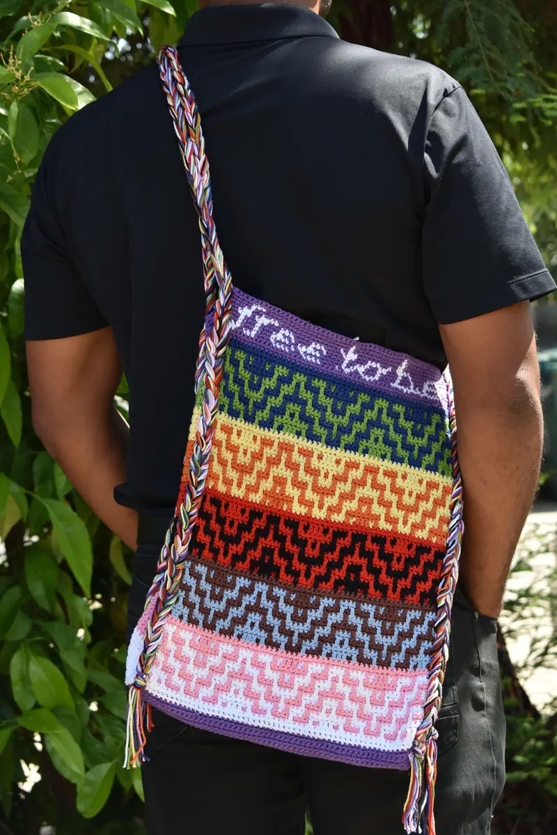 Crochet Kit - Free 2 Be Crossbody Bag 1