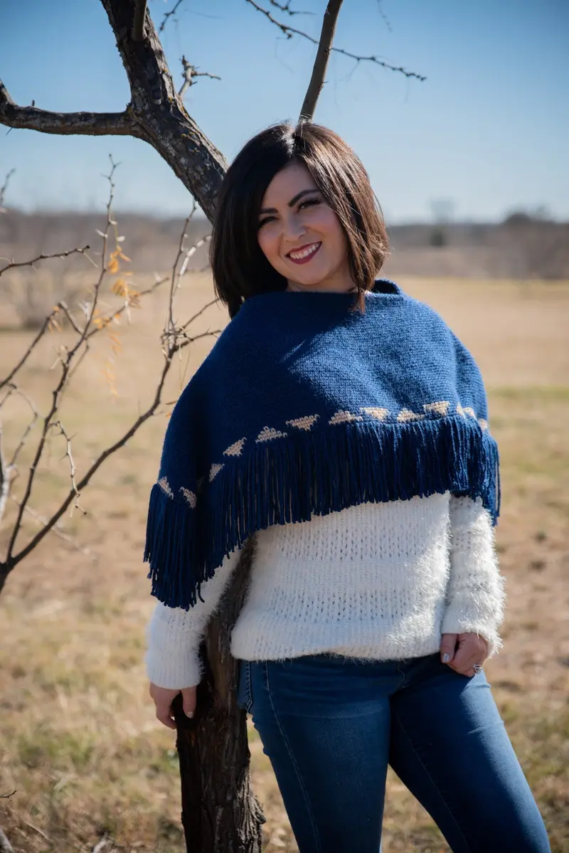 Crochet Kit - Fringe Yoke 2