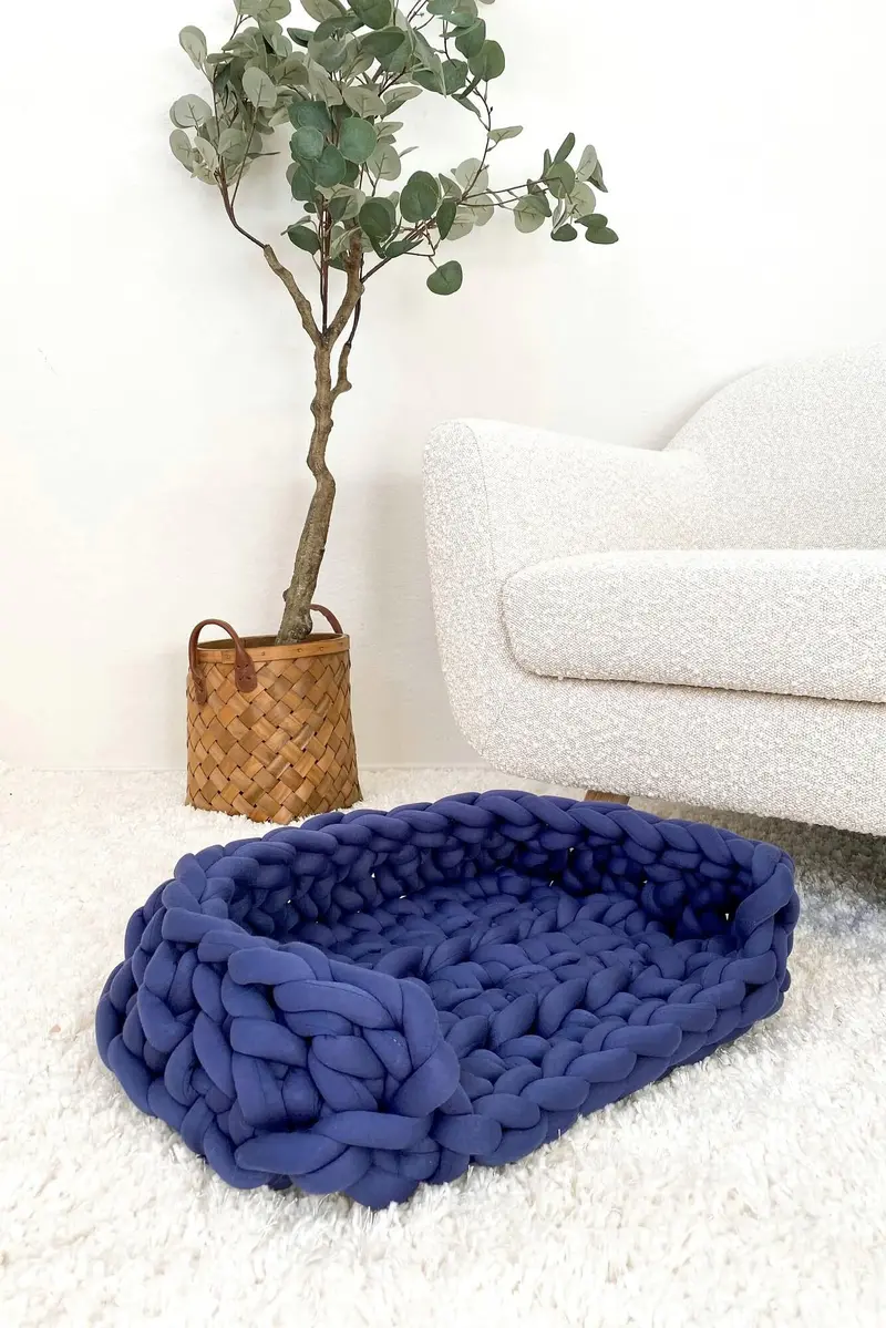 Crochet Kit - Furever Cozy Pet Bed 1