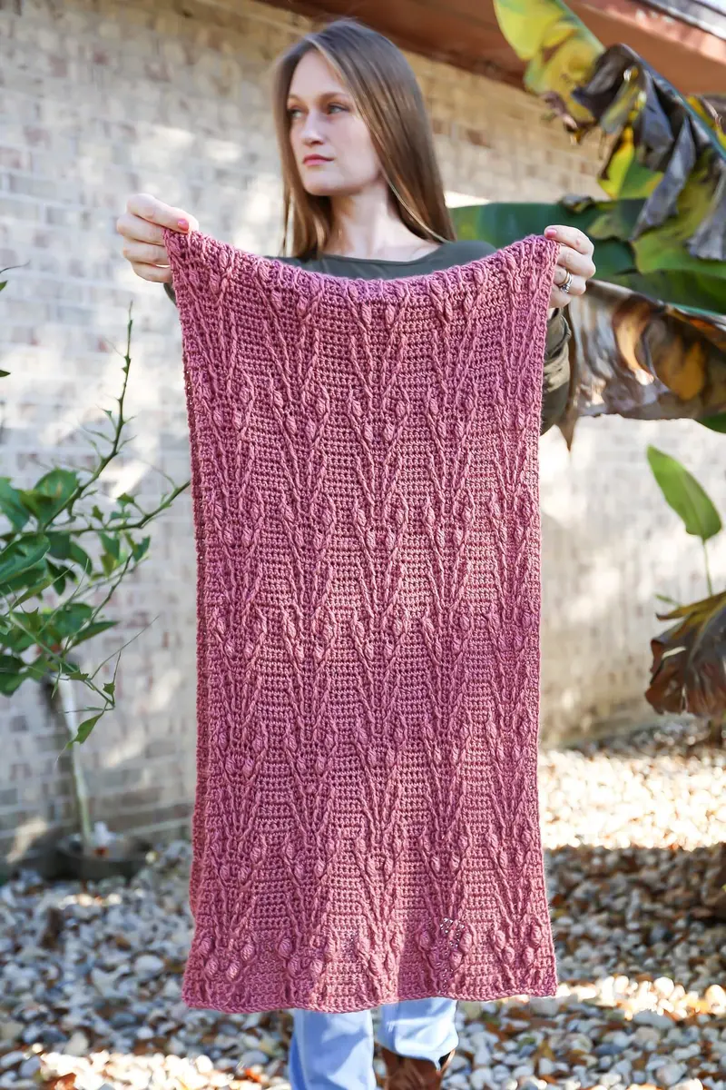 Crochet Kit - Garden Wrap 1
