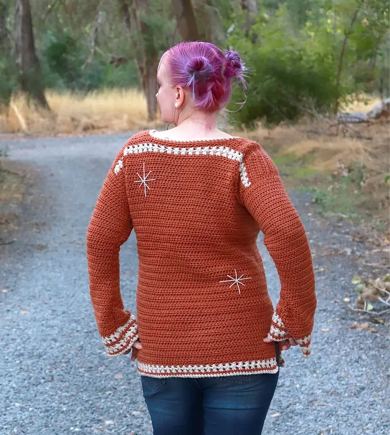 Crochet Kit - Gertrude Ghost Pullover 2