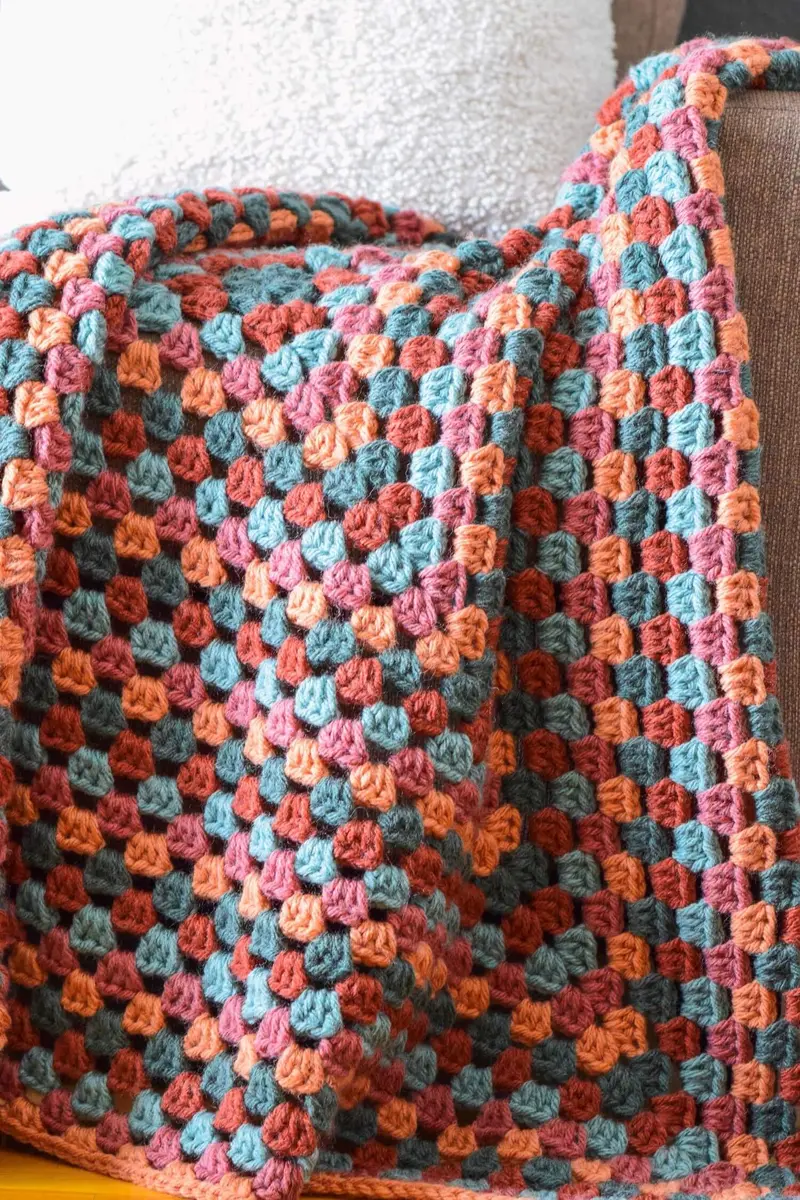 Crochet Kit - Giant Granny Square Blanket 1