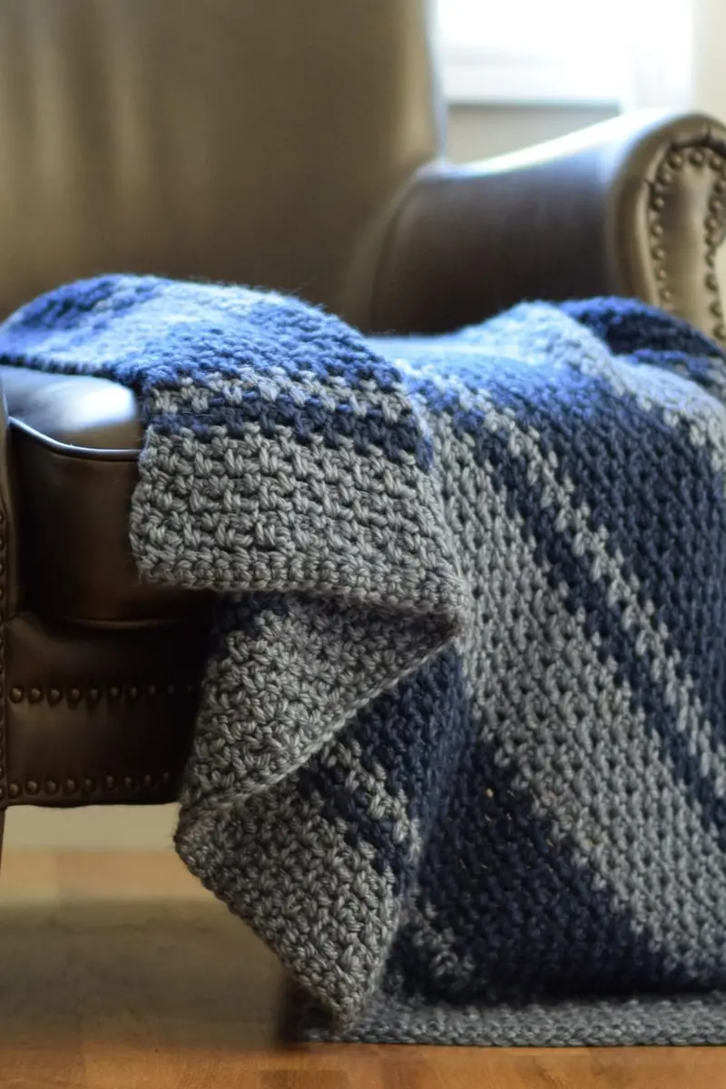 Crochet Kit - Grand Tetons Throw 1