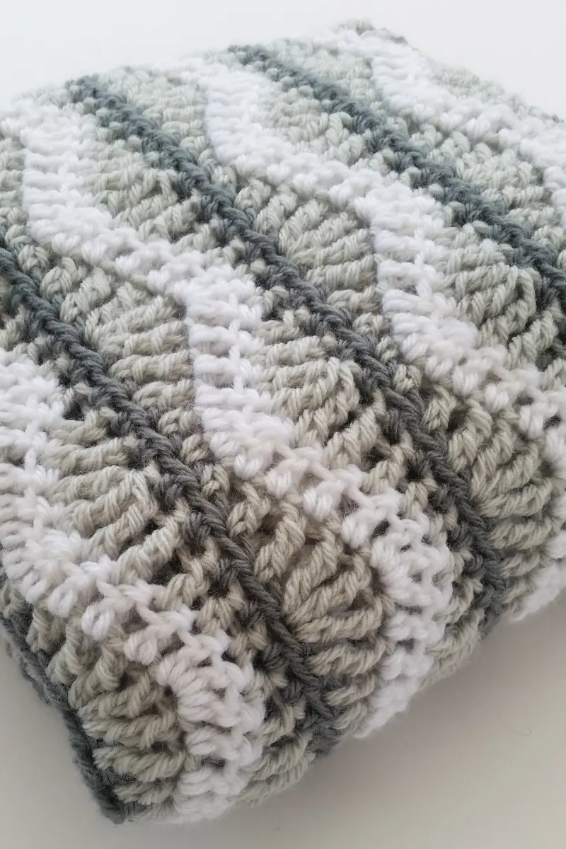 Crochet Kit - Greyson Baby Blanket 1