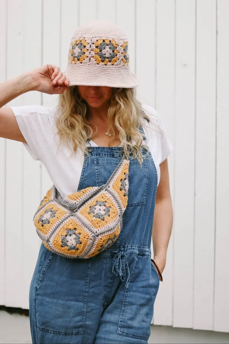 Crochet Kit - Halcyon Hat + Bag 1