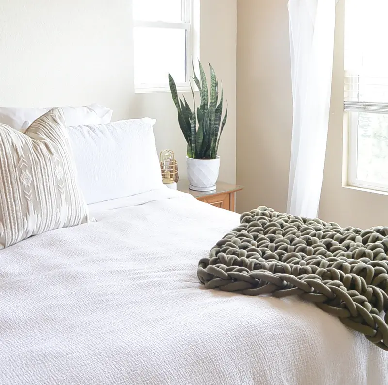 Crochet Kit - Hand Crocheted Big Blanket 2