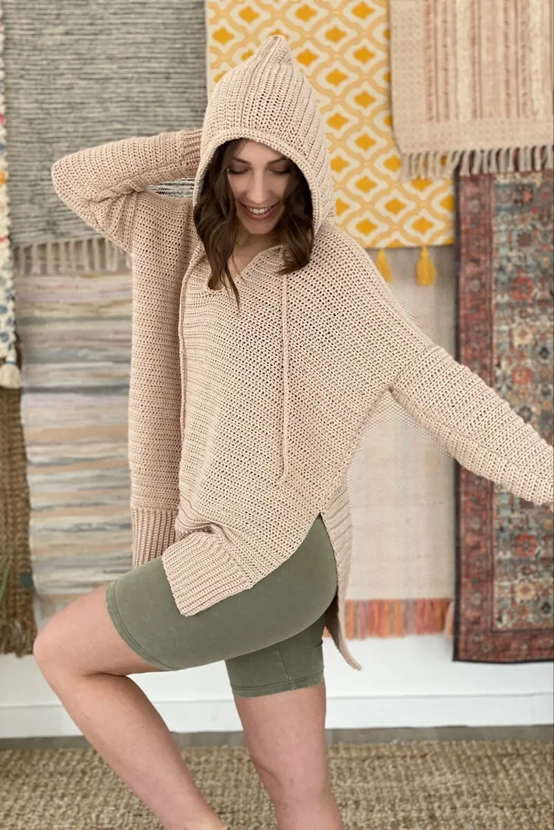 Crochet Kit - Happy At Home Hoodie 1
