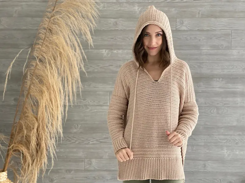 Crochet Kit - Happy At Home Hoodie 2