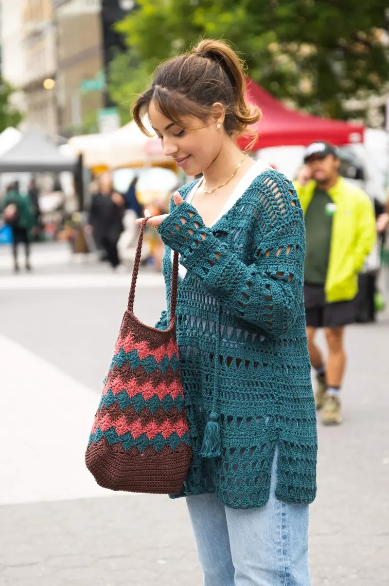 Crochet Kit - Harlequin Bag 2