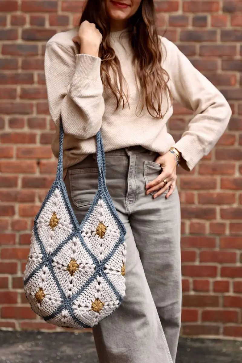 Crochet Kit - Harlow Market Tote 2