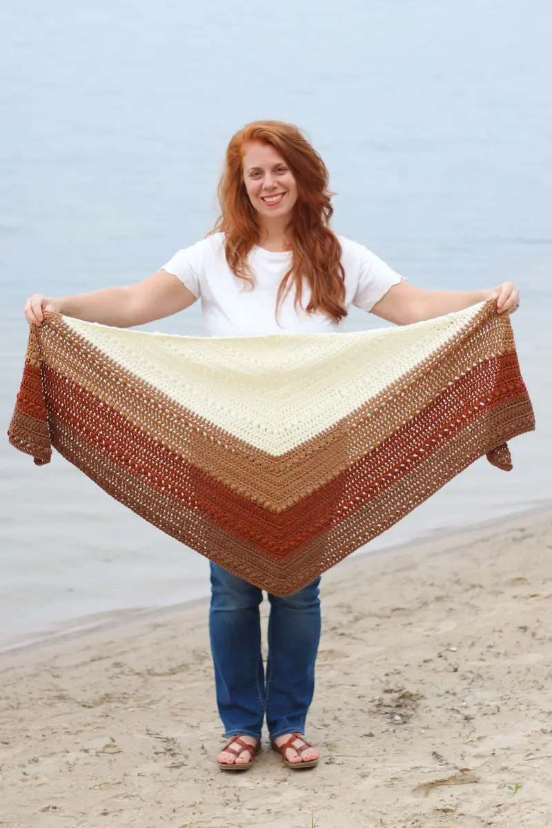 Crochet Kit - Harmony Shawl 1