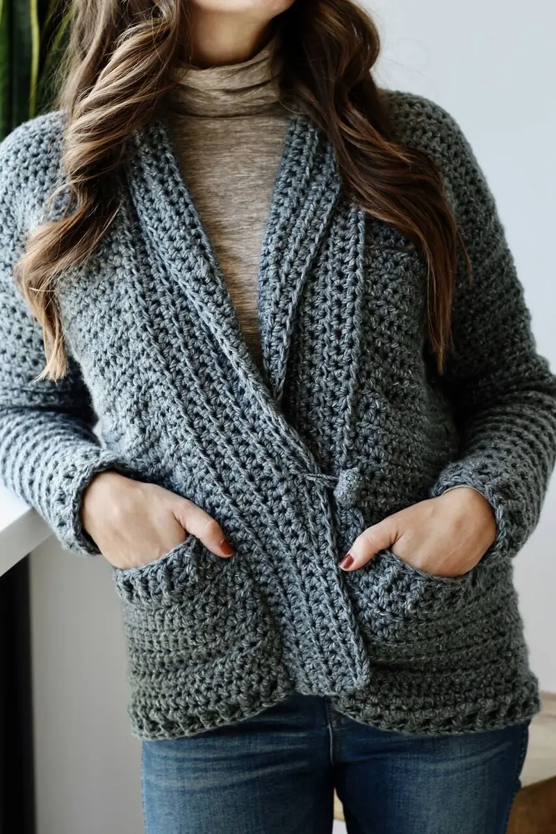 Crochet Kit - Harold Cardigan 1