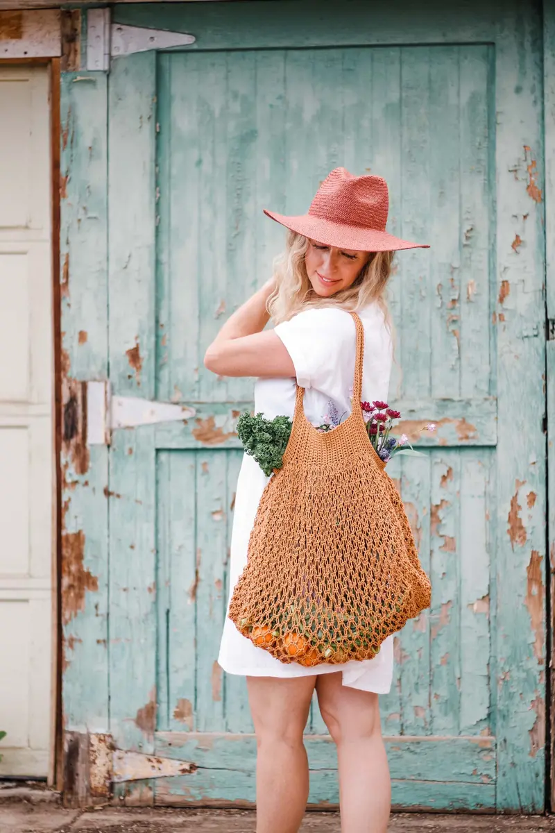 Crochet Kit - Harvest Market Tote 2