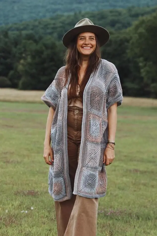 Crochet Kit - Helios Poncho 1