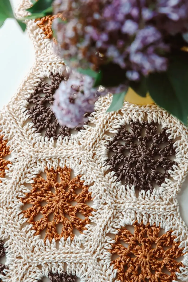 Crochet Kit - Hexi Table Runner 1