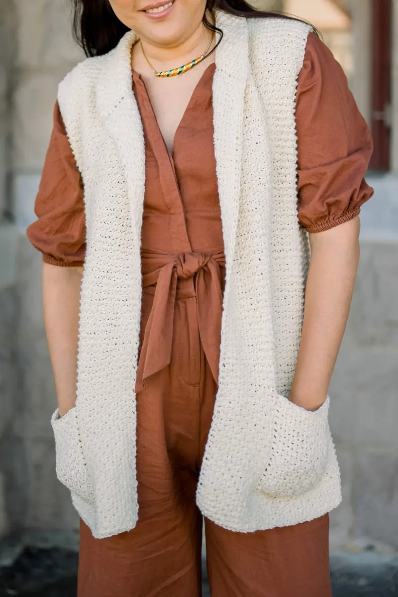 Crochet Kit - Honeycomb Vest 1