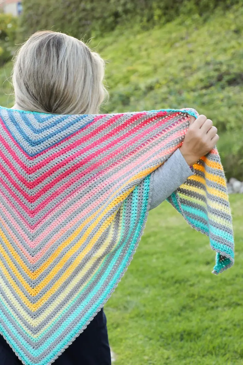 Crochet Kit - Horizon Shawl 1