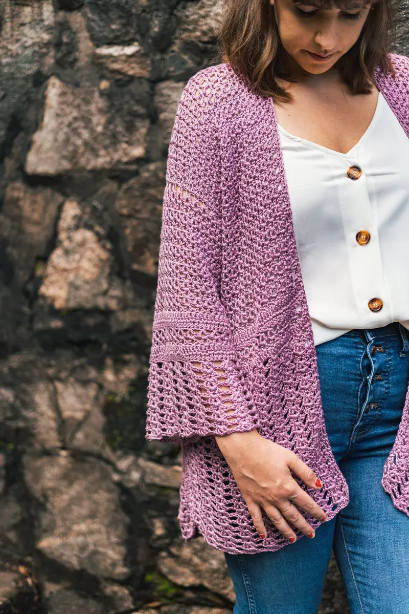 Crochet Kit - Hydrangea Cardigan 2