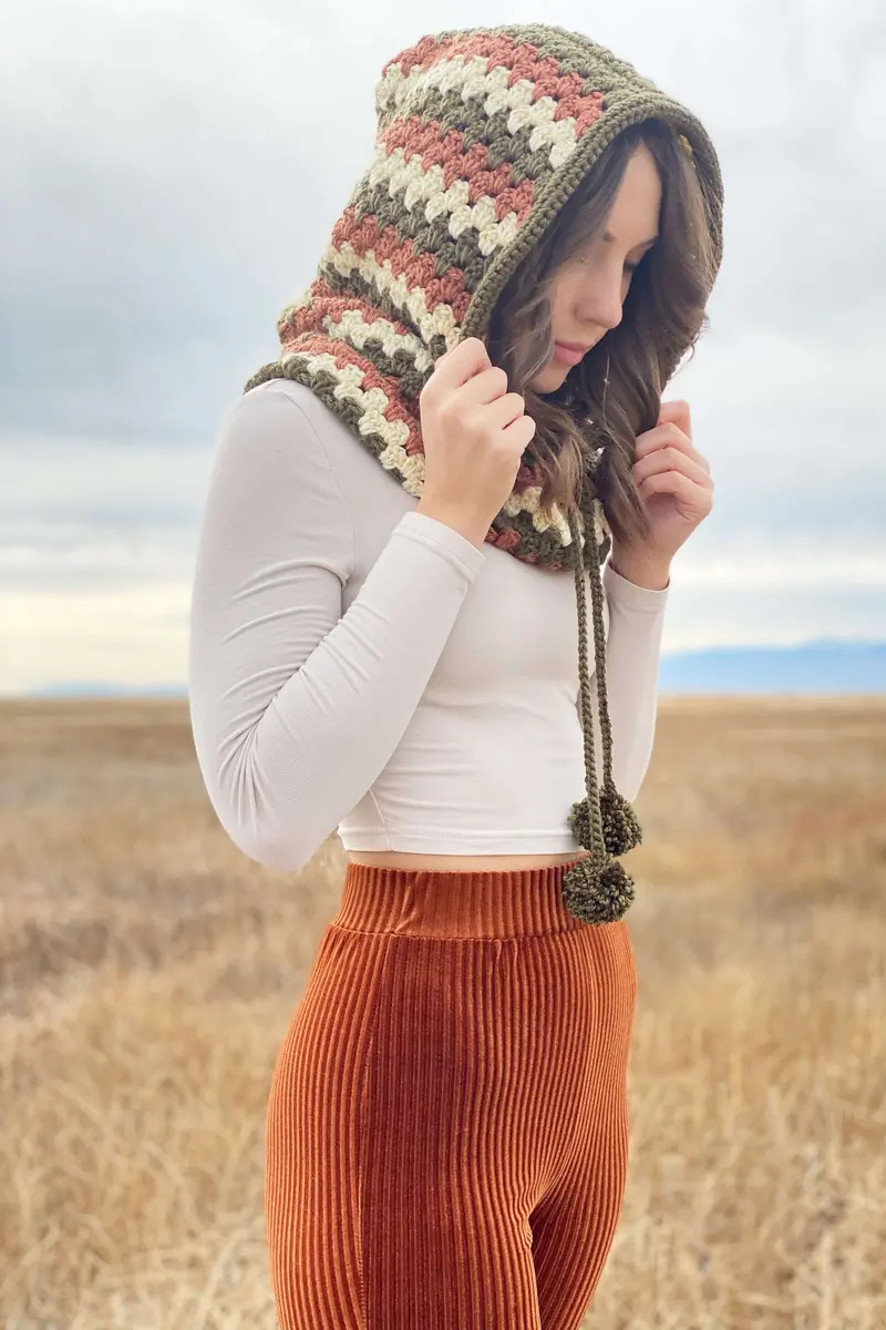 Crochet Kit - Into The Woods Cowl 1
