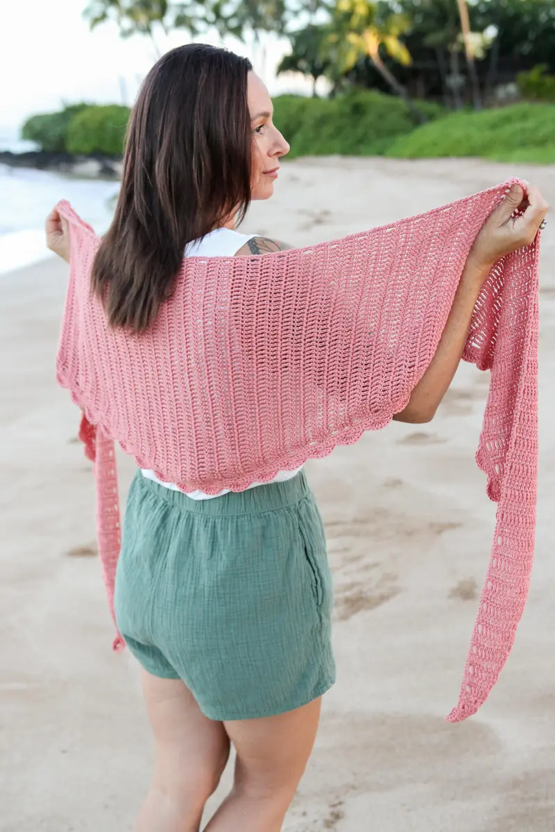 Crochet Kit - Island Summer Wrap 2