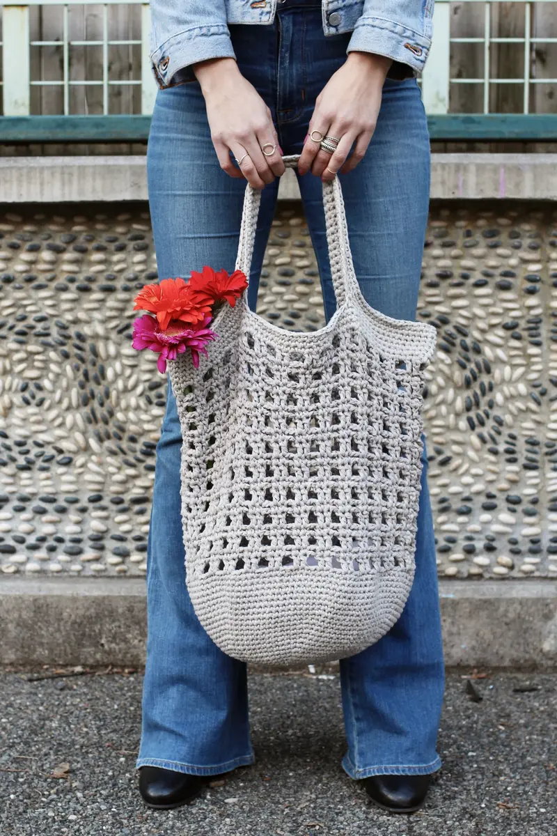 Crochet Kit - Janey Basket Bag 1