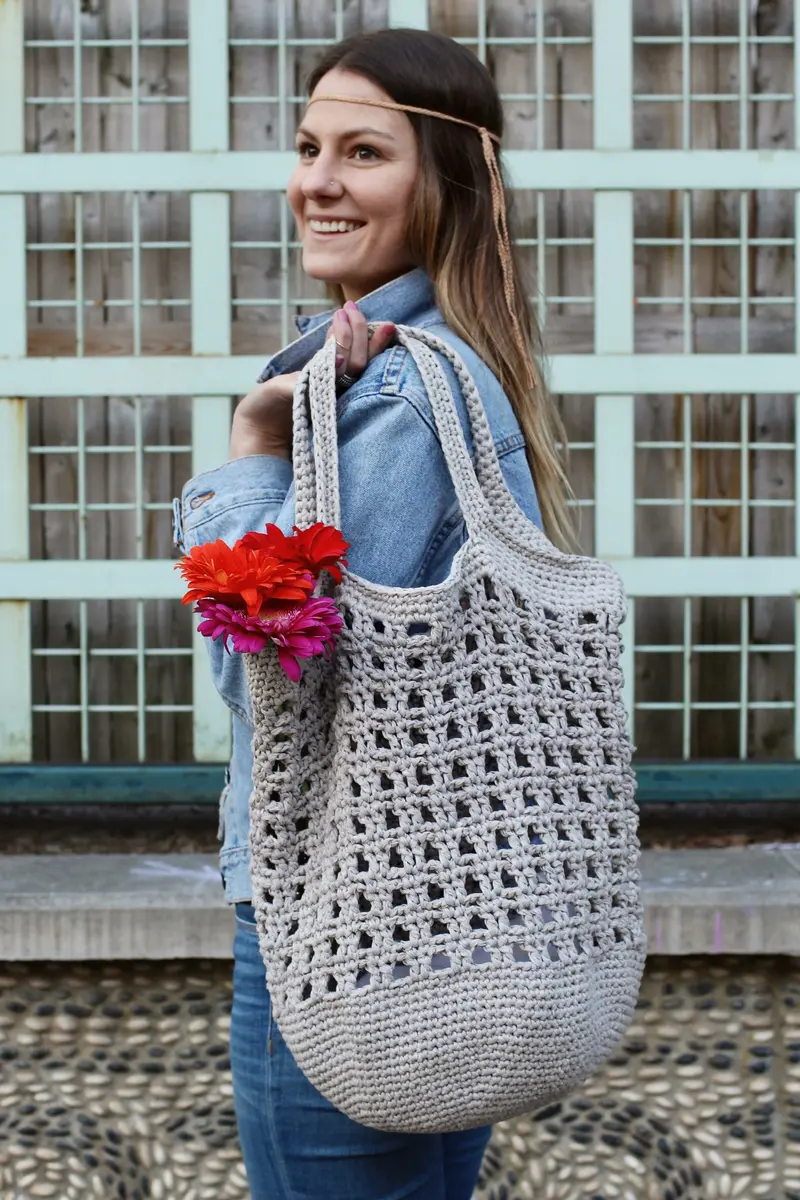 Crochet Kit - Janey Basket Bag 2
