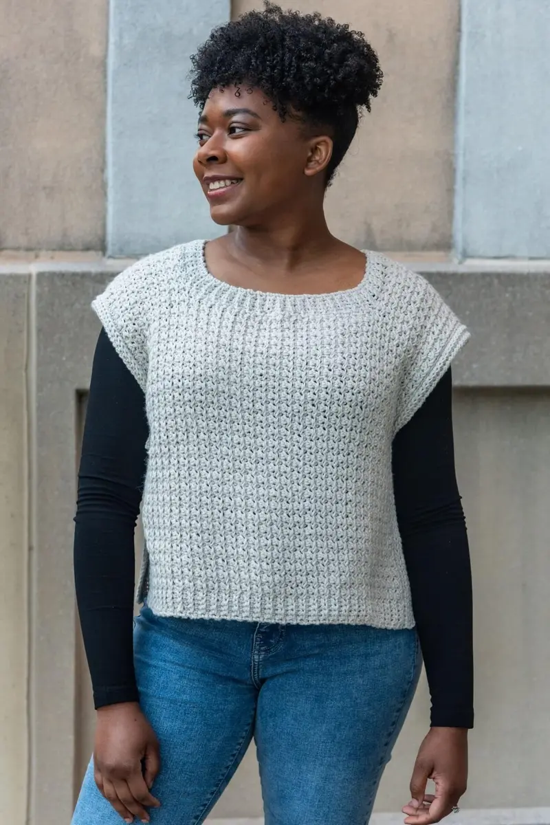 Crochet Kit - Jennah Slipover 1