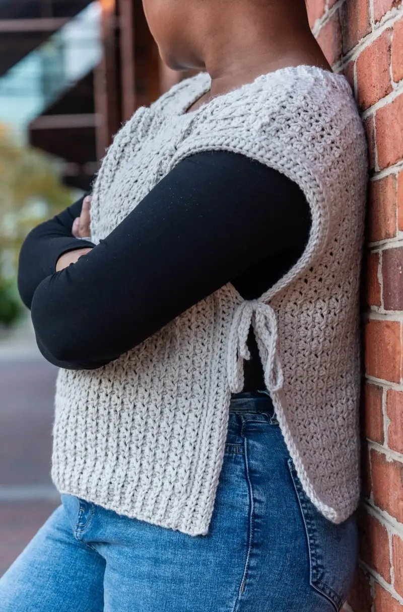 Crochet Kit - Jennah Slipover 2