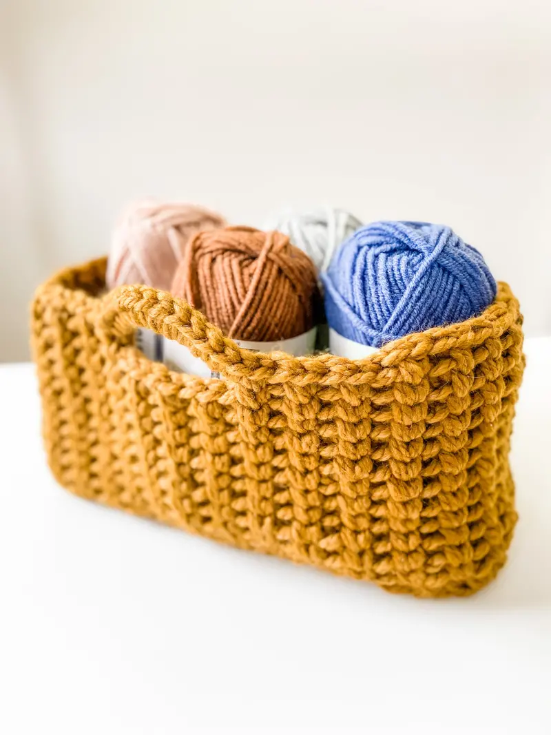 Crochet Kit - Jessie Stash Basket 2