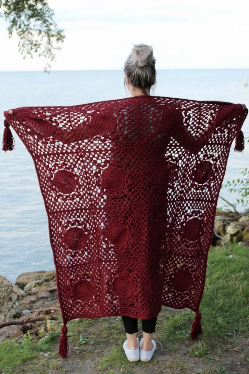 Crochet Kit - Juliet's November Afghan 1