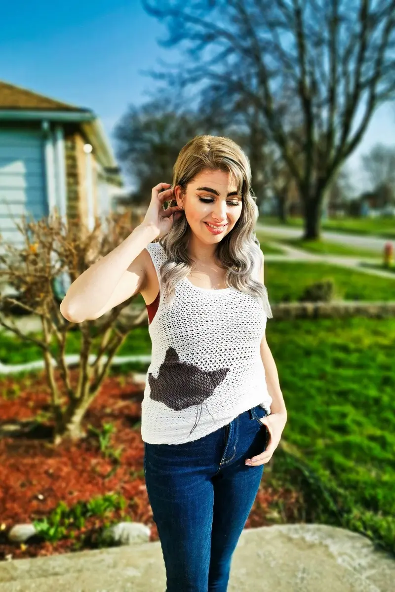 Crochet Kit - Kitty Cat Tank Top 1
