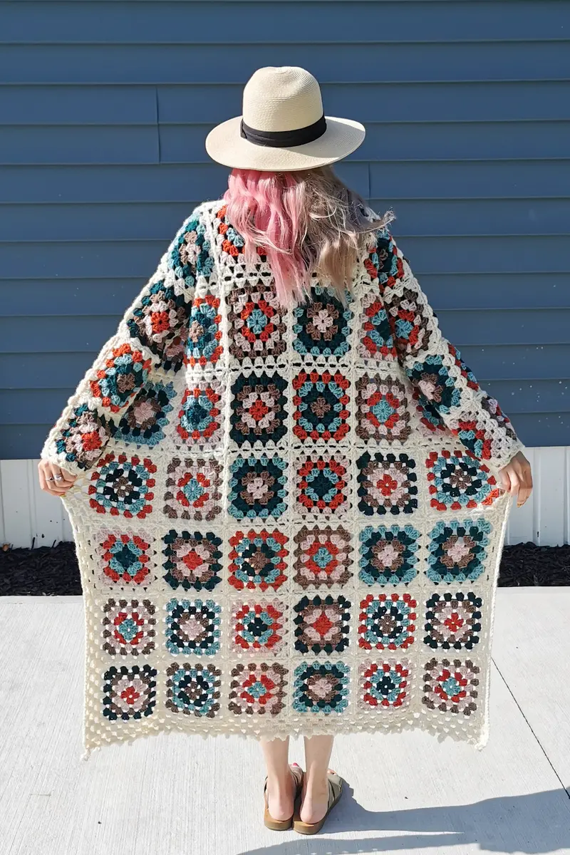 Crochet Kit - Lakeside Coatigan 1