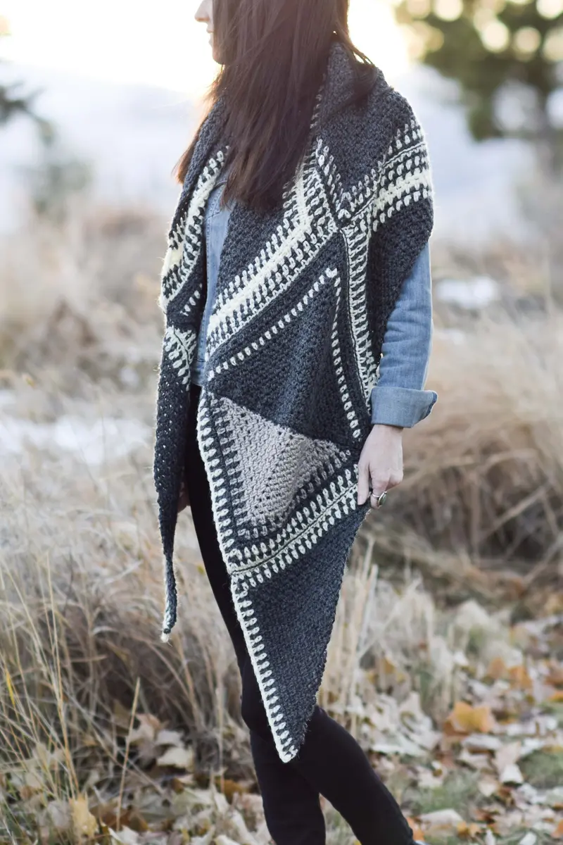 Crochet Kit - Las Cruces Wrap 1