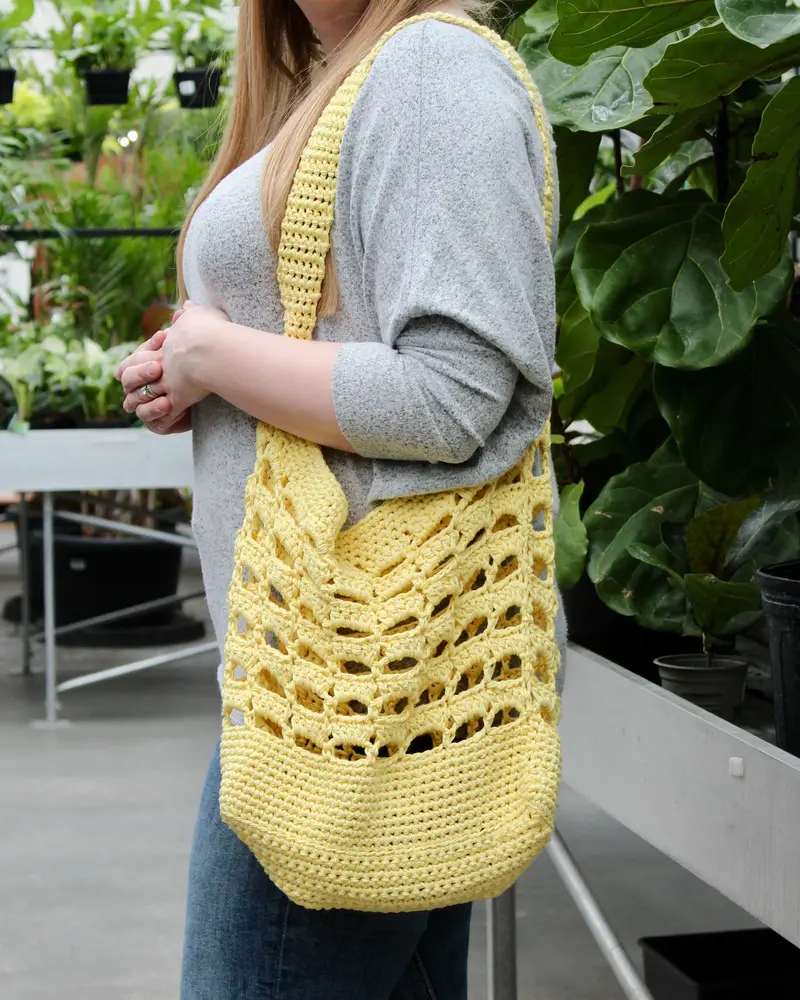 Crochet Kit - Lemon Drop Market Bag 2