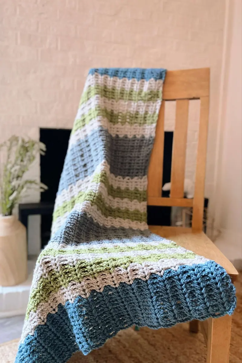 Crochet Kit - Let It Grow Throw 1