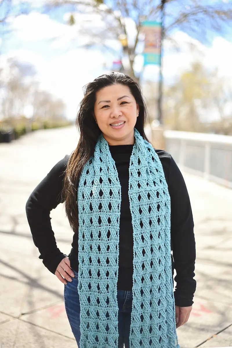 Crochet Kit - Liana Scarf 1