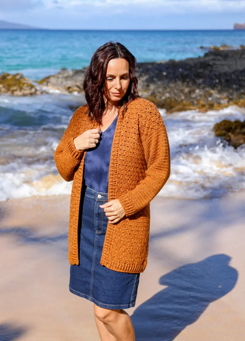 Crochet Kit - Librarian Cardigan 2