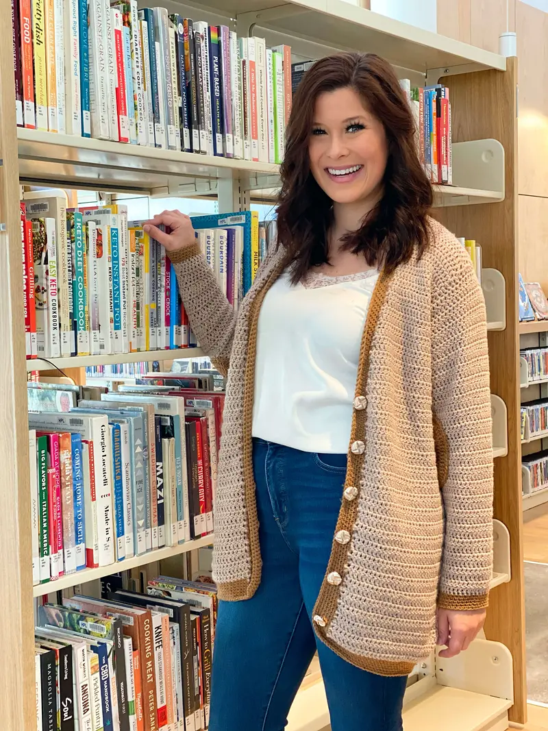 Crochet Kit - Librarian Cardigan 2