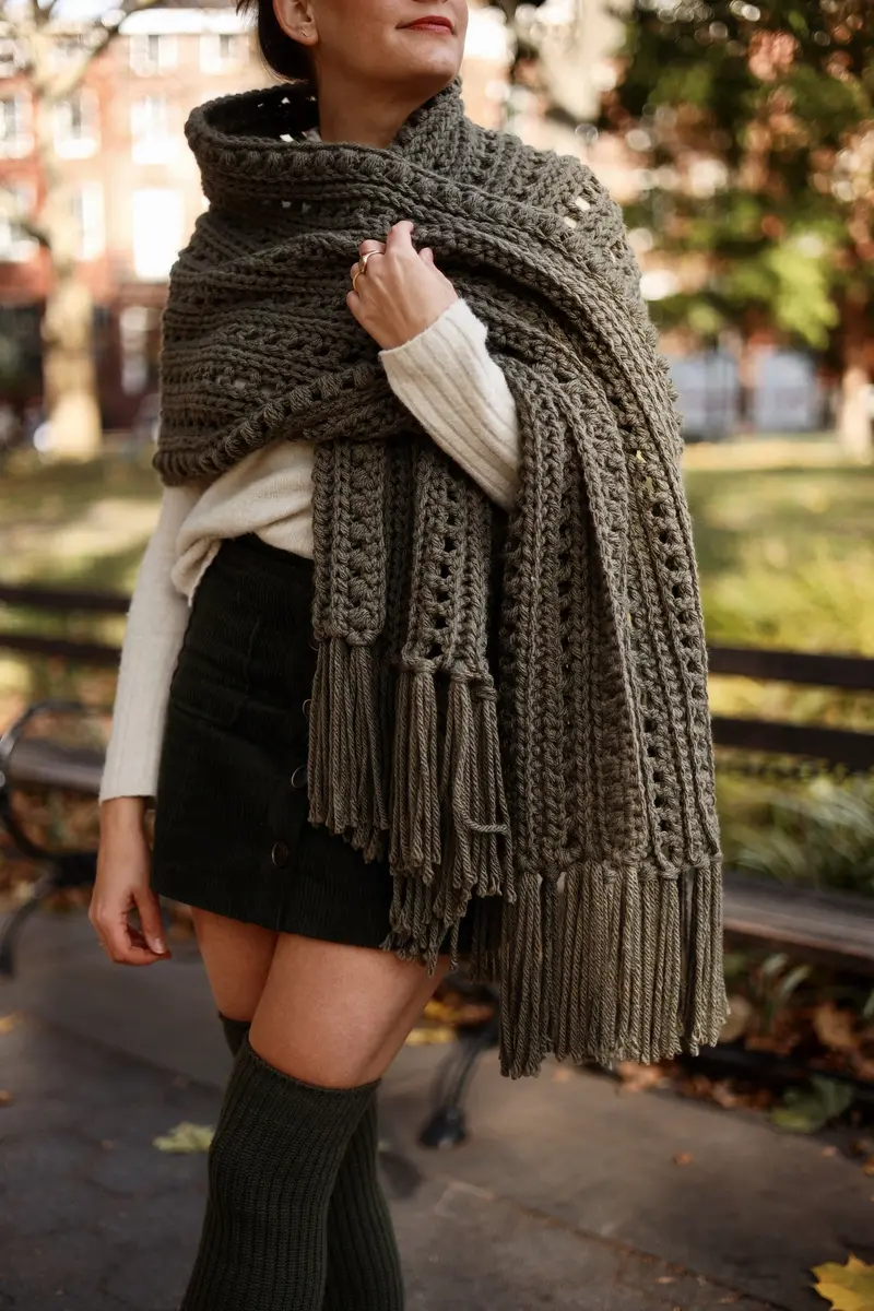 Crochet Kit - Library Wrap 2
