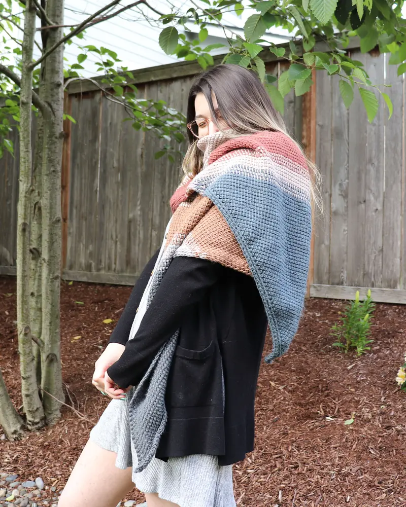 Crochet Kit - Lighthouse Shawl 2