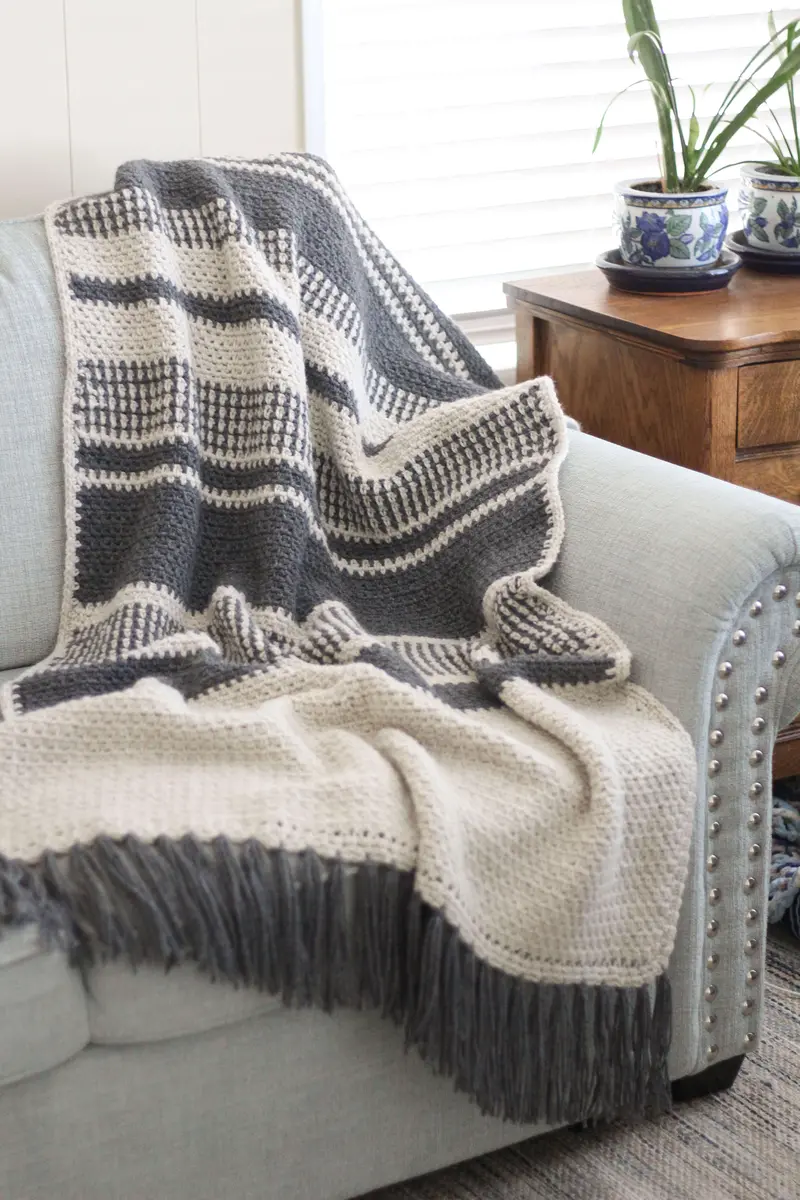 Crochet Kit - Linden Afghan 1