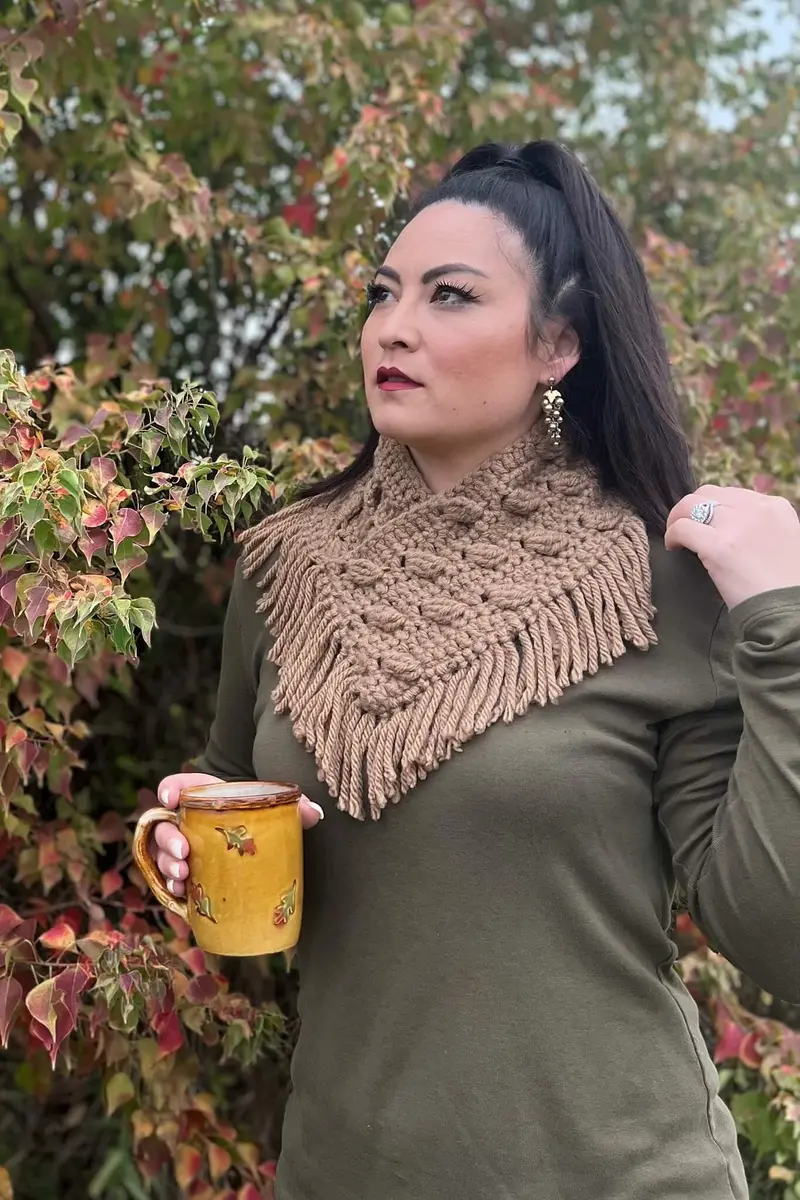 Crochet Kit - Little Acorns Cowl 1