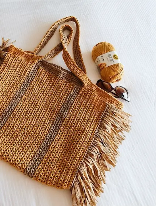 Crochet Kit - Lotus Beach Bag 2
