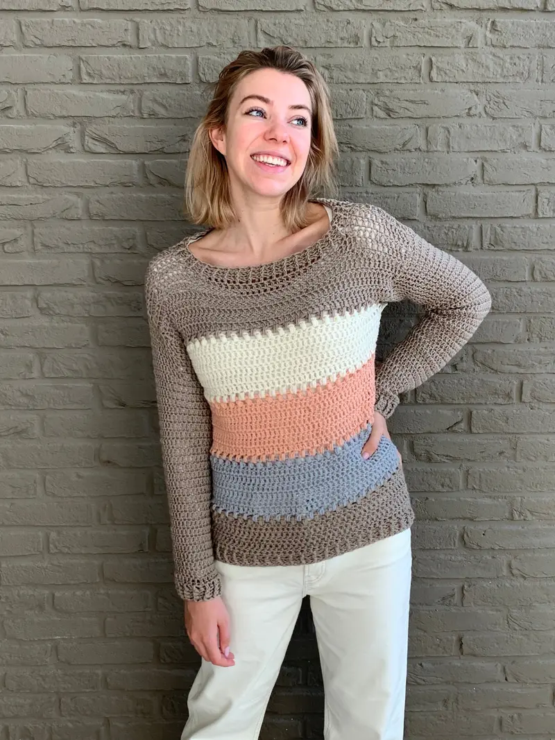 Crochet Kit - Luv Puff Sweater 2