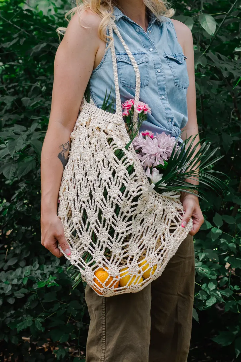 Crochet Kit - Melrose Market Bag 1