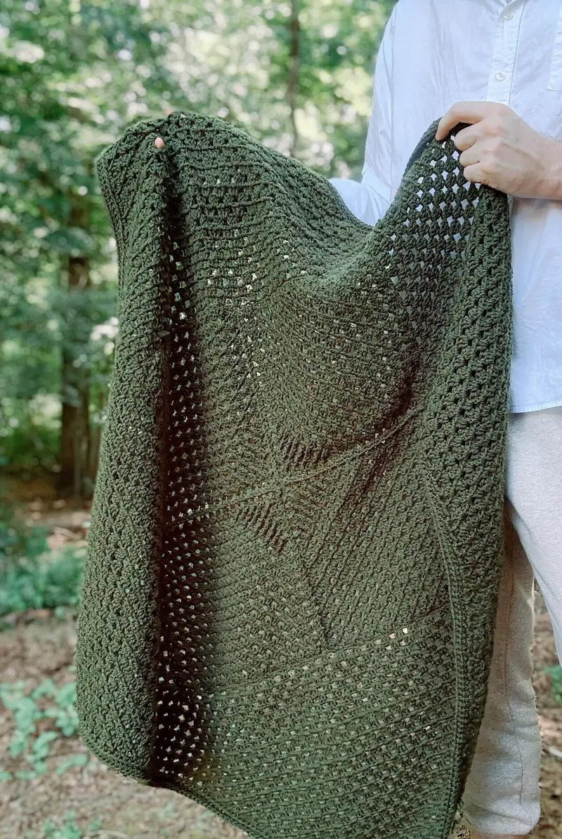 Crochet Kit - Merkaba Throw 1