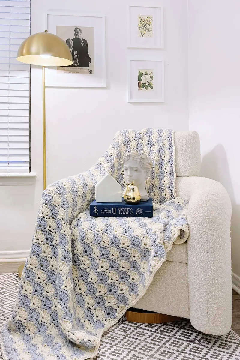 Crochet Kit - Midwinter Throw 1