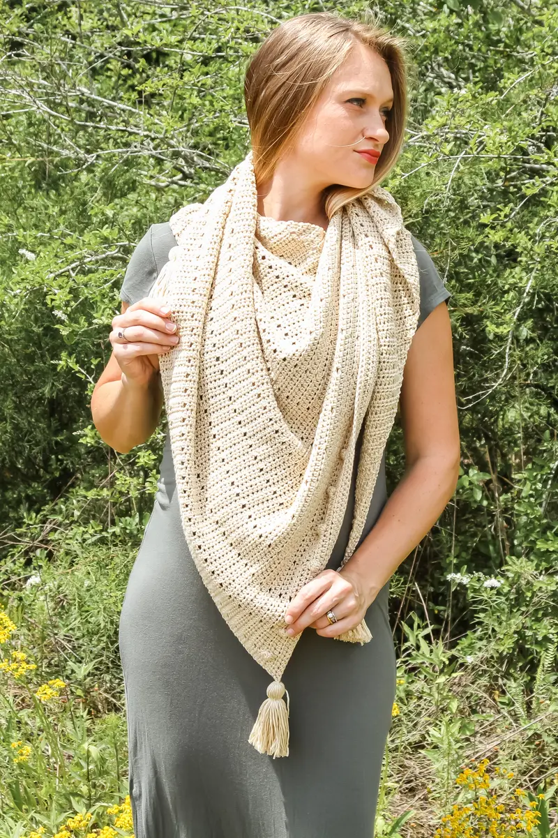 Crochet Kit - Mila Shawl 1