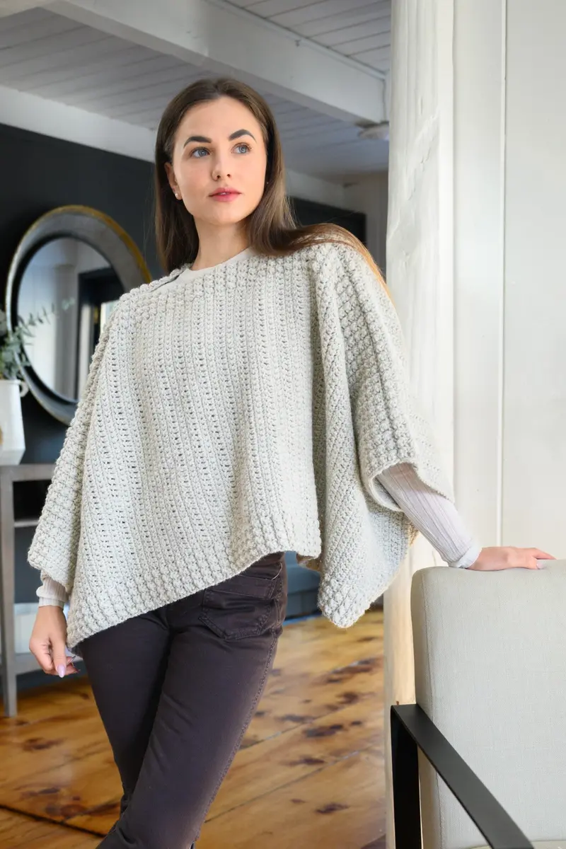 Crochet Kit - Milton Poncho 1